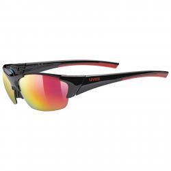 Uvex Blaze III Black Red/mirror Red (2316) cyklistické okuliare