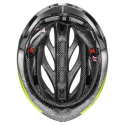 Uvex Boss Race Black-Lime 2022 cyklistická helma