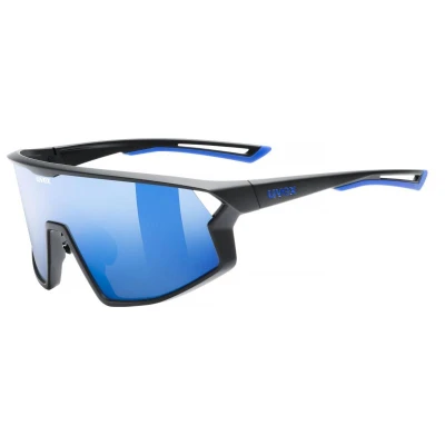 Uvex Skyryse Black Matt/mir.blue (s5330892214) cyklistické brýle Uvex Skyryse Black Matt/mir.blue (s5330892214) cyklistické brýle