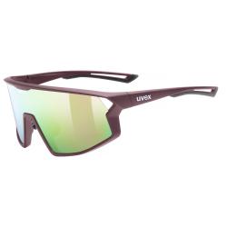 Uvex Skyryse Burgundy Matt/mir.rose (s5330893316) cyklistické okuliare