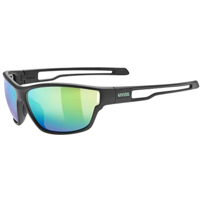 Uvex Sportstyle 806 Black Matt/mir.green (s5330872215) sportovní brýle Uvex Sportstyle 806 Black Matt/mir.green (s5330872215) sportovní brýle