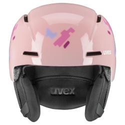 Uvex Viti Pink Puzzle (s5663151500) dámská lyžařská helma