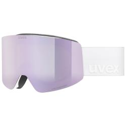 Uvex Provoqe Fm White Matt Dl/light Rose (17) (on Green)-clear S3 (s5506821230) lyžařské brýle