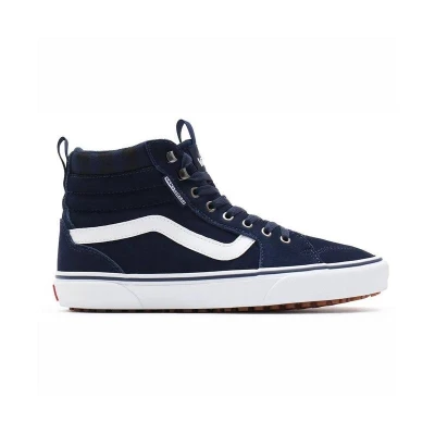 Vans MN Filmore HI guard (Suede) dress blues/plaid pánské tenisky