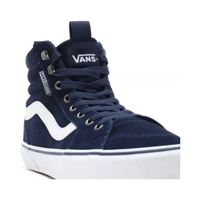 Vans MN Filmore HI guard (Suede) dress blues/plaid pánské tenisky