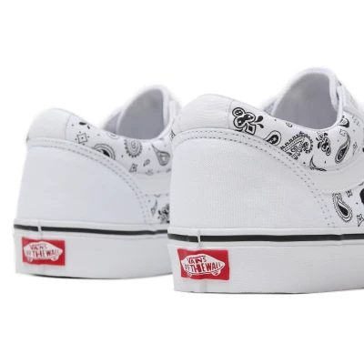 Vans MN Ward (Skull Bandana) white/white pánské tenisky
