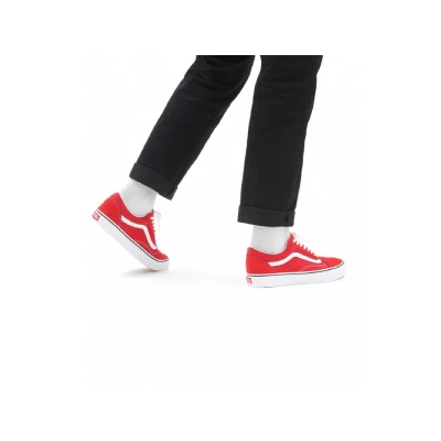 Vans Old Skool racing red/true white unisex tenisky