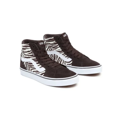 Vans WM Filmore HI Satin Tiger brown/white dámské tenisky