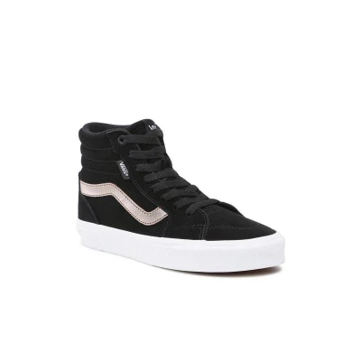 Vans WM Filmore HI (Suede/Metallic) black dámské tenisky