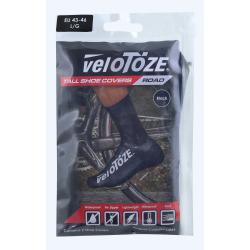 VELOTOZE Návleky treter ROAD latex vysoké černé