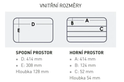 VERSUS Box VS 3080 48x35 6x18 6cm žlutý