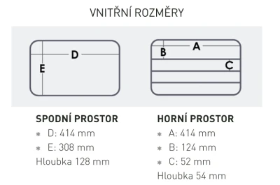 Versus VS 3080 červená rybářská krabička