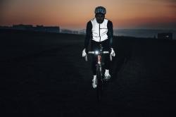 Force FLASH celoreflexní cyklistická vesta