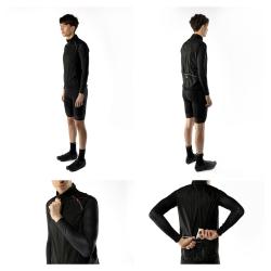 Force LASER neprofuk čierna cyklovesta