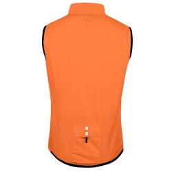 Force WINDPRO oranžová cyklovesta , plná záda