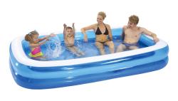 VETRO PLUS Bazén nafukovací obdélník 262x175x51cm BÍ/MO