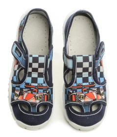 Vi-GGa-Mi dětské modré tenisky ADAS Car