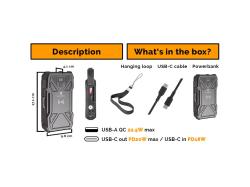 VIKING Solární powerbanka TYR I