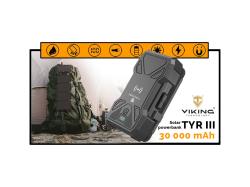 VIKING Solární powerbanka TYR III