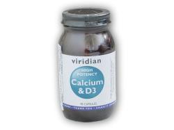 Viridian High Potency Calcium,D3 90cps Viridian High Potency Calcium,D3 90cps
