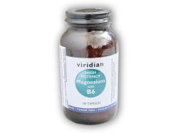 Viridian High Potency Magnesium with B6 120 kapslí Viridian High Potency Magnesium with B6 120 kapslí
