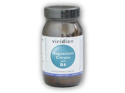 Viridian Magnesium Citrate with Vitamin B6 90cps Viridian Magnesium Citrate with Vitamin B6 90cps
