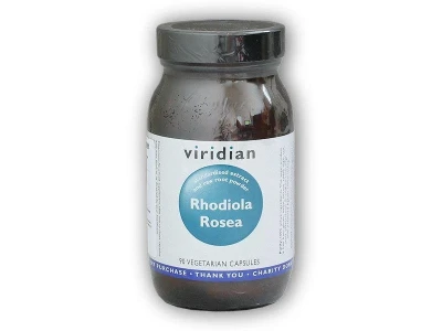 Viridian Rhodiola Rosea 90 kapslí