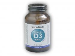 Viridian Vitamin D3 400IU 90 kapslí Viridian Vitamin D3 400IU 90 kapslí