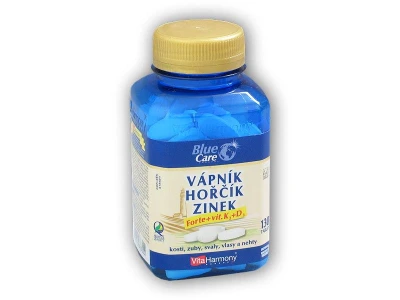 VitaHarmony Vápník Hořčík Zinek Forte + Vit D3 + K1 150tb