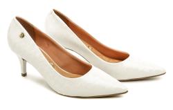 Vizzano 1185-802 biele dámske lodičky na podpätku