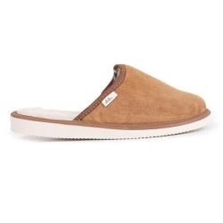 Vlnka Dámské kožené pantofle s ovčí vlnou POUZE EU 36 (VÝPRODEJ)