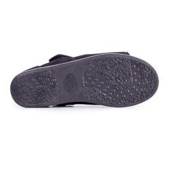Vlnka Zdravotní ortopedická obuv otevřená se širokým otevíráním Černá POUZE EU 36 (VÝPRODEJ)