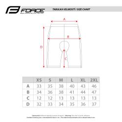 Force Vložka vnútorná pre MTB kraťasy SUPPORT