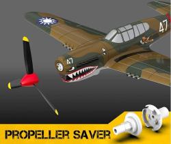 Volantex RC letadlo P-40 Warhawk RTF se 6ti osou stabilizací z odolného EPP materiálu