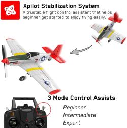 Volantex RC letadlo Volantex Mustang P51 RC Gilder