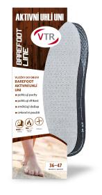VTR Vložky do topánok Barefoot Aktívne uhlie UNI 36-47