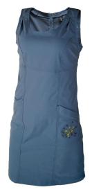 Warmpeace FRIDAY BETTER šaty POUZE XXL dark red brown - tm.červená (VÝPRODEJ)