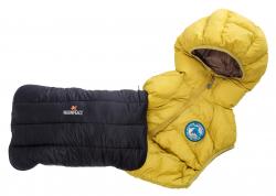 Warmpeace POLŠTÁŘEK PÉŘOVÝ ZIP black