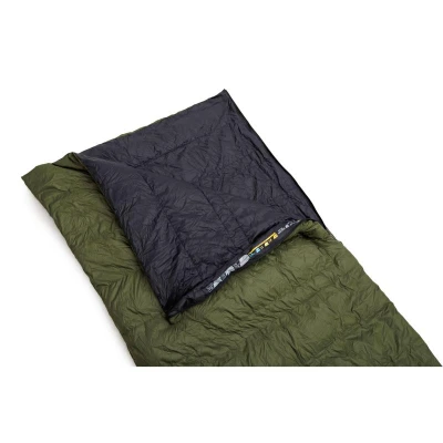 Warmpeace QUILT 300 calla green/black dekový spacák + sleva 300,- na příslušenství
