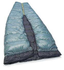 Warmpeace SCALE QUILT 215 foggy blue/black spacák + sleva 500,- na příslušenství