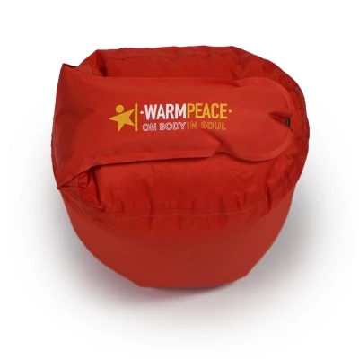 Warmpeace STRATUS LITE LARGE brick/grey nafukovací karimatka