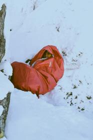 Warmpeace SURVIVAL BAG DOUBLE mars red