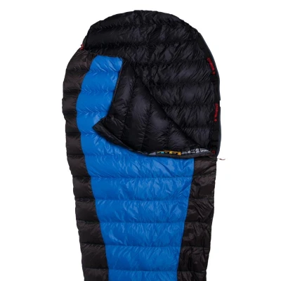 Warmpeace VIKING 300 180 cm WIDE L blue/grey/black spací pytel + sleva 500,- na příslušenství