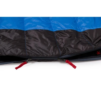 Warmpeace VIKING 300 180 cm WIDE L blue/grey/black spací pytel + sleva 500,- na příslušenství