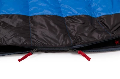 Warmpeace VIKING 300 210 cm WIDE Left blue/grey/black spacák + sleva 500,- na příslušenství