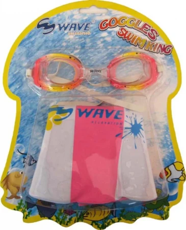 Wave Sada dětské plavecké brýle + nafukovací kruh Wave Wave Sada dětské plavecké brýle + nafukovací kruh Wave