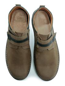 Wawel PA411AD oliva pánské nadměrné polobotky