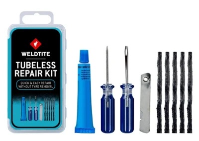Weldtite Tubeless sada na opravu bezdušových plášťů, 8 ks