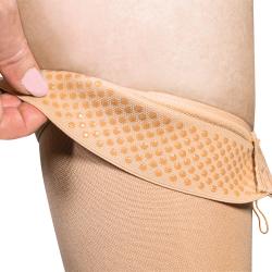 Wellife Kompresní stehenní punčochy FIT se zipem S-M tělové