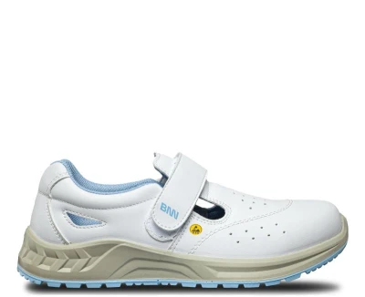 Bennon WHITE S1 ESD Sandal pracovní sandály